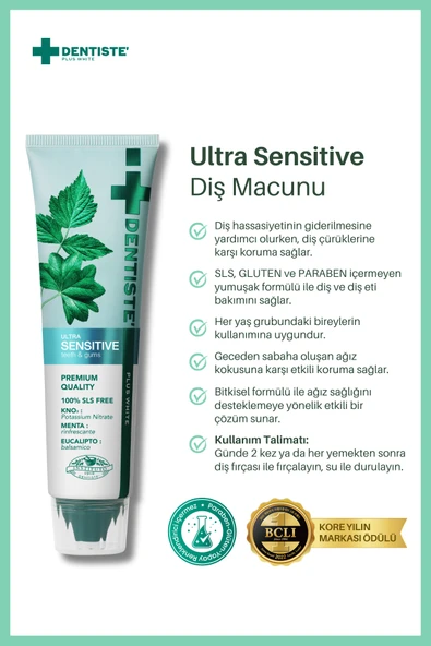DENTİSTE SENSITIVE 100 GR - 2