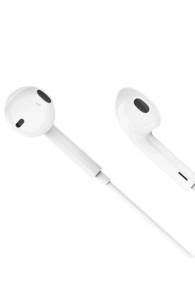 Hoco. M101 Crystal Type-C Dijital Mikrofonlu Kablolu Kulaklık - Beyaz - Resim 7