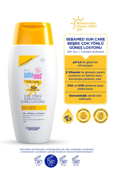 SEBAMED BABY SUN 50 LOS 150 ML - 3