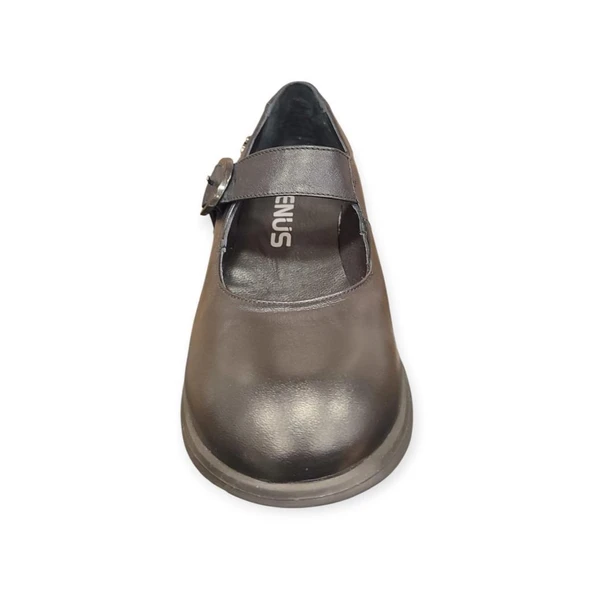 VENÜS 2555002K TOPUKLU MARY JANE DERİ KADIN AYAKKABI - Resim 11