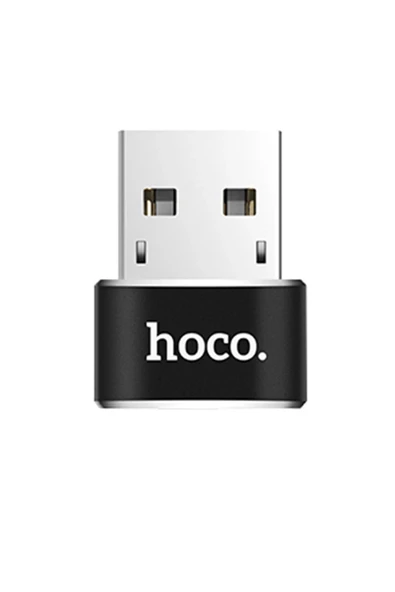 Hoco. UA6 Tak Çalıştır USB to Type-C Dönüştürücü - Siyah - Resim 5