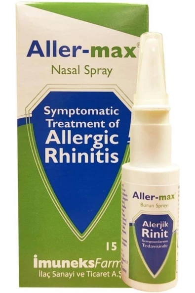 IMUNEKS ALLER-MAX ALERJI BURUN SPREYI 15 ML