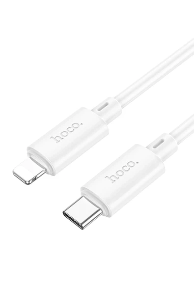 Hoco. X88 1M Type-C to Lightning Şarj Data Kablosu - Beyaz - Resim 5