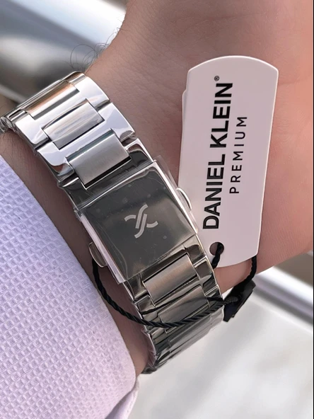 Daniel Klein İtalyan Tasarım Bileklik Hediyeli 2 Yıl Garantili 3 Atm Erkek Kol Saati ES.13861-2 - Resim 5