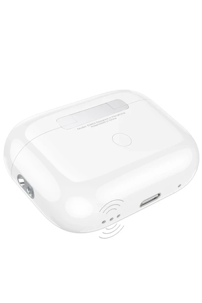 Hoco. EW63 Aktif Gürültü Engelleyici Özellikli Bluetooth 5.3 Kablosuz TWS Airpods Kulaklık - Beyaz - Resim 12
