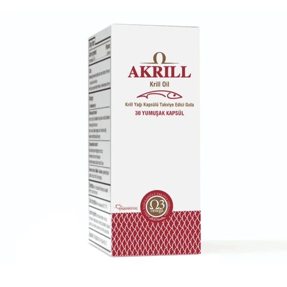 ActivePlus Akrill Krill Oil Takviye Edici Gıda 30 Yumuşak Kapsül ürün görseli