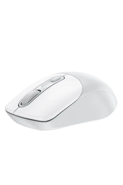 Hoco. GM28 2.4G Business Kablosuz Mouse - Beyaz-Gri - Resim 3