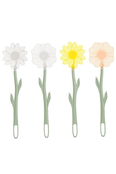 2 Adet Plastik Esnek Sineklik Sinek Öldüreceği Avlayacağı Sinek Raketi Kovucu - Resim 2