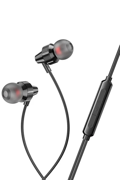 Hoco. M90 Delight 1.2M Type-C Dijital Mikrofonlu Kablolu Kulaklık - Siyah - Resim 3