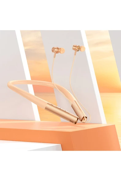 Hoco. ES71 Platinum BT 5.3  Boyun Askı Özellikli Kablosuz Bluetooth Kulaklık - Mor - Resim 10