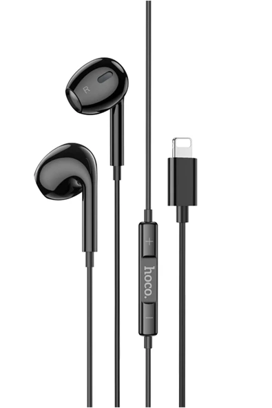 Hoco. M111 Max Lightning Dijital Mikrofonlu Kablolu Kulaklık - Siyah - Resim 5