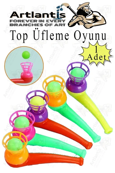Top Üfleme Oyunu 1 Adet Saksafon Üfleme Nefes Oyuncağı Üfleme Düdüğü Oyuncak Karne Sınıf Çocuk Hediye ürün görseli