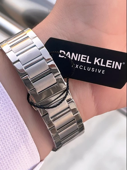 Daniel Klein İtalyan Tasarım Bileklik Hediyeli 2 Yıl Garantili Suya Dayanıklı Erkek Kol Saati XY.4 - Resim 6