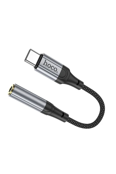 Hoco. LS36 Type-C to Aux Dönüştürücü - Siyah - Resim 4