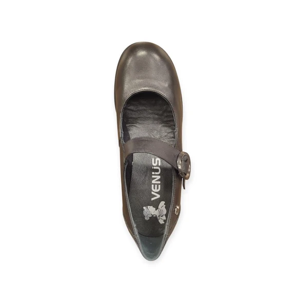 VENÜS 2555002K TOPUKLU MARY JANE DERİ KADIN AYAKKABI - Resim 12