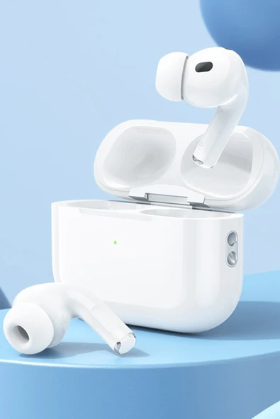 Hoco. EW63 Aktif Gürültü Engelleyici Özellikli Bluetooth 5.3 Kablosuz TWS Airpods Kulaklık - Beyaz - Resim 6