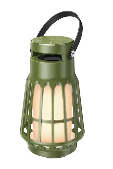 Hoco. BS61 Wild Fun Kamp Işıklı Bluetooth Kablosuz Hoparlör - Yeşil ürün görseli 1