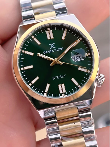 Daniel Klein İtalyan Tasarım Bileklik Hediyeli 2 Yıl Garantili 3 Atm Erkek Kol Saati ES.13861-9 - Resim 4