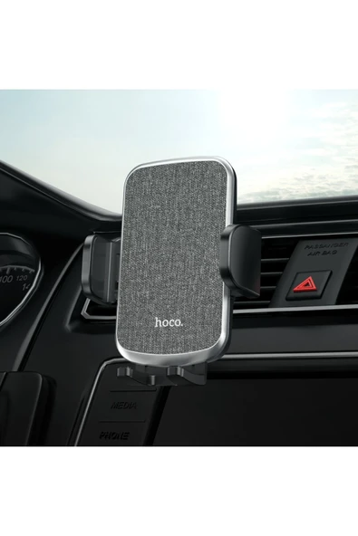 Hoco. CA94 Polaris Izgara Klipsli Ayarlanabilir Araç Tutucu - Siyah - Resim 7