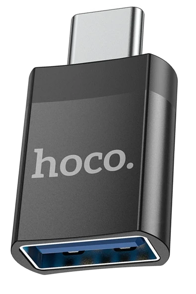 Hoco. UA17 Tak Çalıştır Type-C to USB 3.0 Dönüştürücü - Siyah - Resim 7