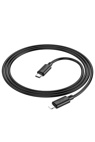 Hoco. X88 1M Type-C to Lightning Şarj Data Kablosu - Siyah - Resim 3
