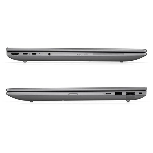 HP 16" ZBOOK 8 16 G1i B30HGES ULTRA 7 255H-16GB DDR5 RAM-512GB NVME-4GB RTX A500-W11 PRO - Resim 5