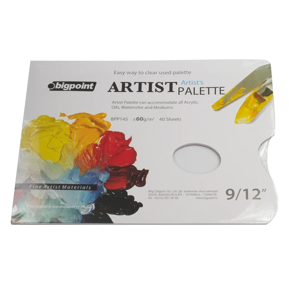 Bigpoint Kağıt Palet 40 Yaprak 60 gram ürün görseli