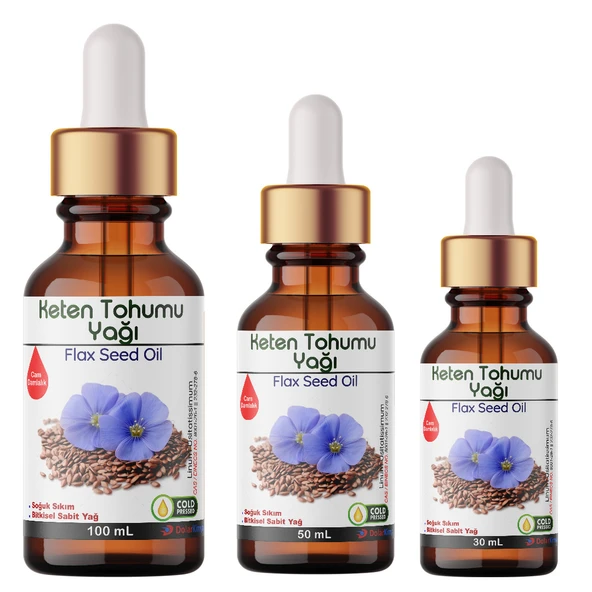 Keten Tohumu Yağı - 100 mL - Resim 3