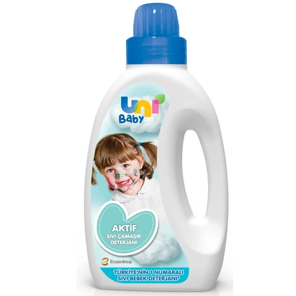 Uni Baby Aktif Sıvı Çamaşır Deterjanı 1500 ml ürün görseli