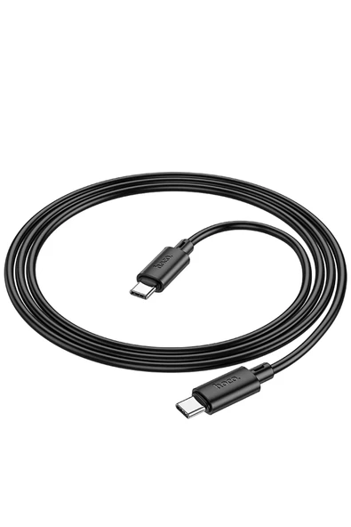 Hoco. X88 1M 60W Type-C to Type-C PD Hızlı Şarj Data Kablosu - Siyah - Resim 3