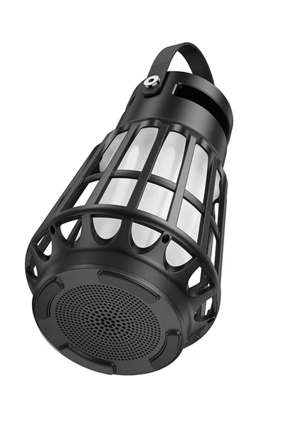 Hoco. BS61 Wild Fun Kamp Işıklı Bluetooth Kablosuz Hoparlör - Siyah - Resim 3