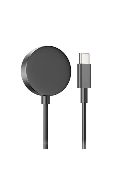 Hoco. CW48 Kablosuz Manyetik Akıllı Saat Şarjı - Siyah - Resim 10