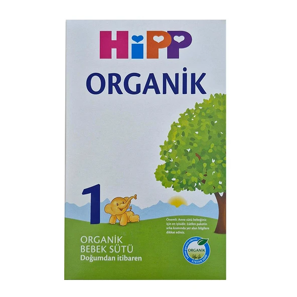 Hipp Organik Bebek Sütü 1 300 gr ürün görseli