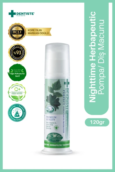 DENTİSTE PLUS WHİTE 120 GR POMPALI
