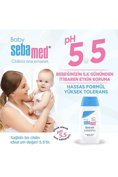 SEBAMED BEBE LOSYONU 200 ML - 5
