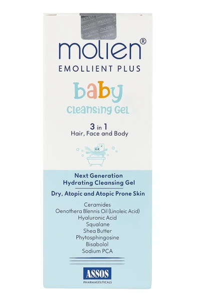 MOLİEN BABY CLEANSING GEL 3 İN 1