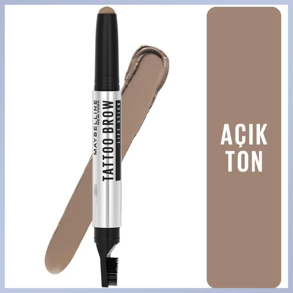 Maybelline New York Tattoo Brow Lift Kaş Kalemi- 01 Blonde (Açık Ton) - Resim 2