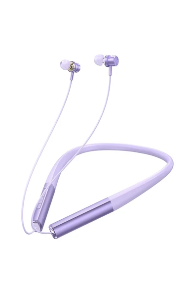 Hoco. ES71 Platinum BT 5.3  Boyun Askı Özellikli Kablosuz Bluetooth Kulaklık - Mor - Resim 7