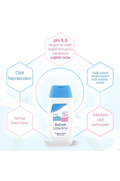 SEBAMED BEBE LOSYONU 200 ML - 3