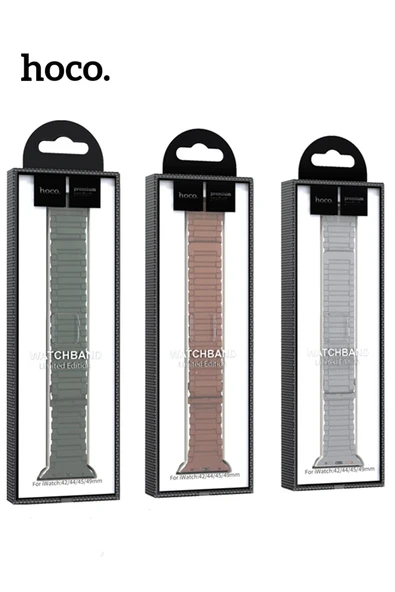 Hoco. Watch 38mm WA06 Kordon - Gri - Resim 6