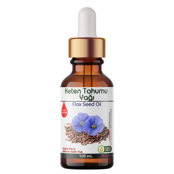 Keten Tohumu Yağı - 100 mL ürün görseli