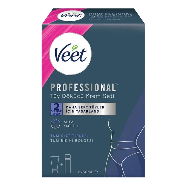 Veet Professional Tüy Dökücü Krem Seti ürün görseli