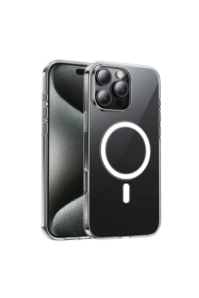 Hoco. iPhone 16 Pro Max Primary Şeffaf Magsafe Kapak - Şeffaf ürün görseli 1