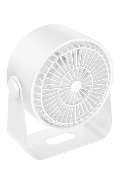 Hoco. HX66 Masaüstü Hava Sirkülasyon Soğutucu Fan - Beyaz - Resim 5