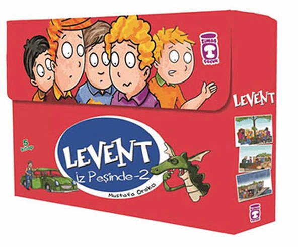 Levent İz Peşinde - 02 Set (5 Kitap Takım) ürün görseli 1