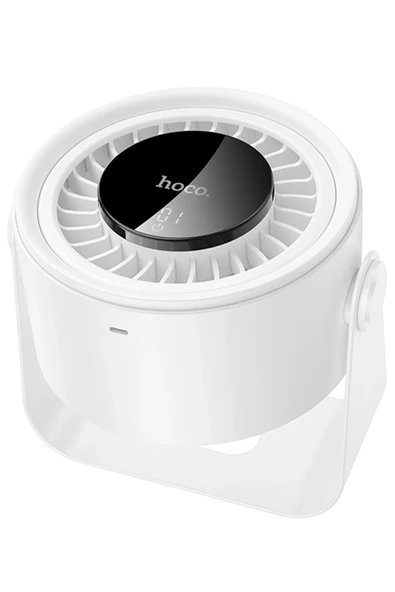Hoco. HX66 Masaüstü Hava Sirkülasyon Soğutucu Fan - Beyaz - Resim 11