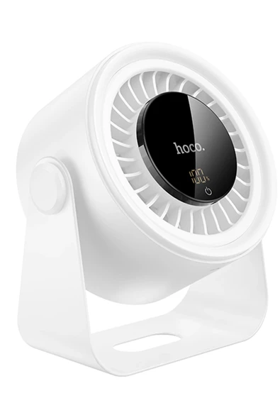 Hoco. HX66 Masaüstü Hava Sirkülasyon Soğutucu Fan - Beyaz - Resim 10