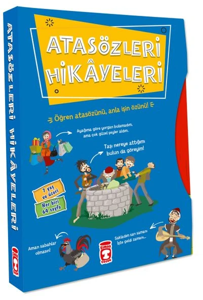 Atasözleri Hikayeleri Set (5 Kitap) ürün görseli 1