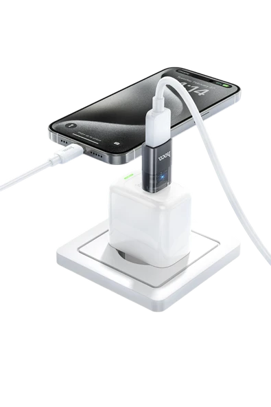 Hoco. UA36B Tak Çalıştır Type-C to USB 3.0 Dönüştürücü - Gold - Resim 12