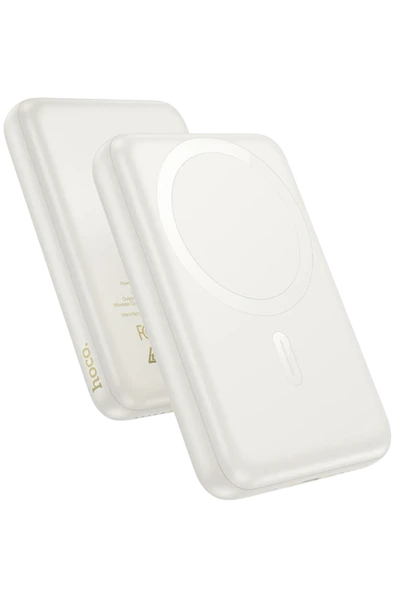 Hoco. J141 Grace 10.000 mAh PD 20W Magsafe Powerbank - Beyaz ürün görseli 1